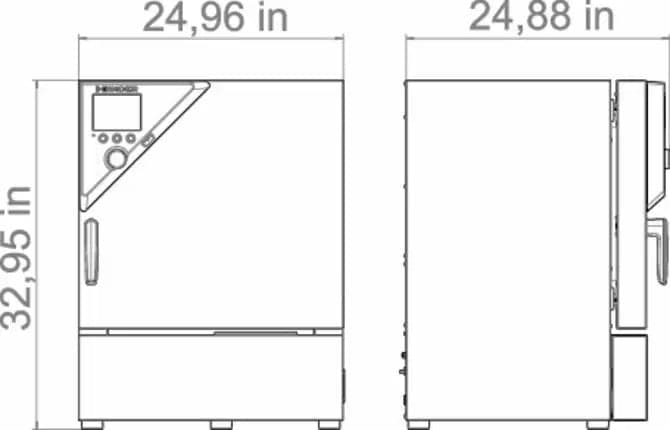 Across International Binder Model KB 53 Refrigerated Incubators With Powerful Compressor Cooling