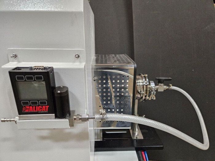1200C 1-Zone 25mm OD Compact Rotary Top-Open Tube Furnace