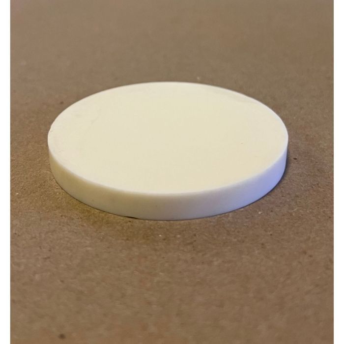 High Temperature Alumina Crucible Sample Holder Cylindrical Crucible with Lid Option 60x60
