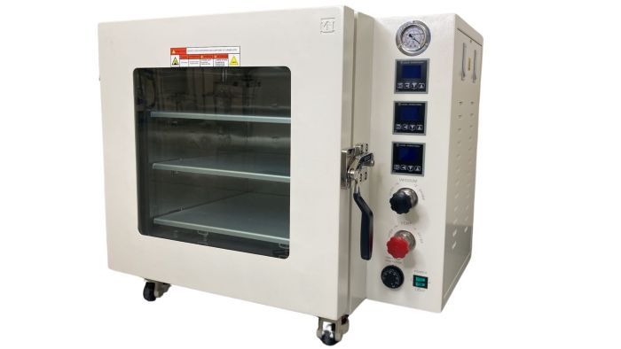 3.2 CF Vacuum Oven 250C UL Certified 316L SST Optional with 3 Heating Shelves