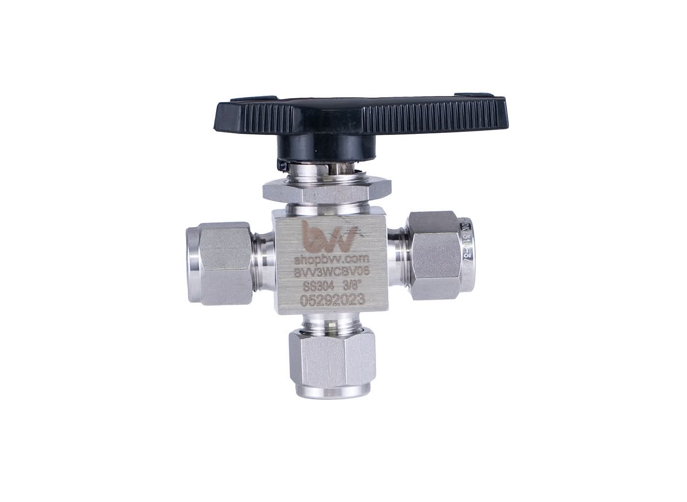 3-Way Compression Ball Valve