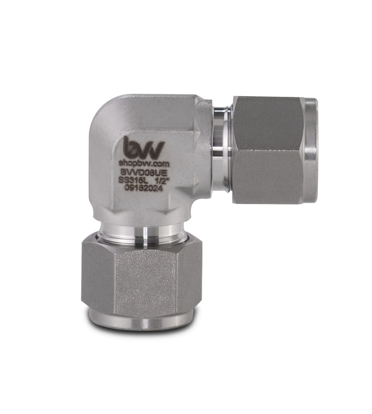 Compression Female Union 90-Degree Elbow