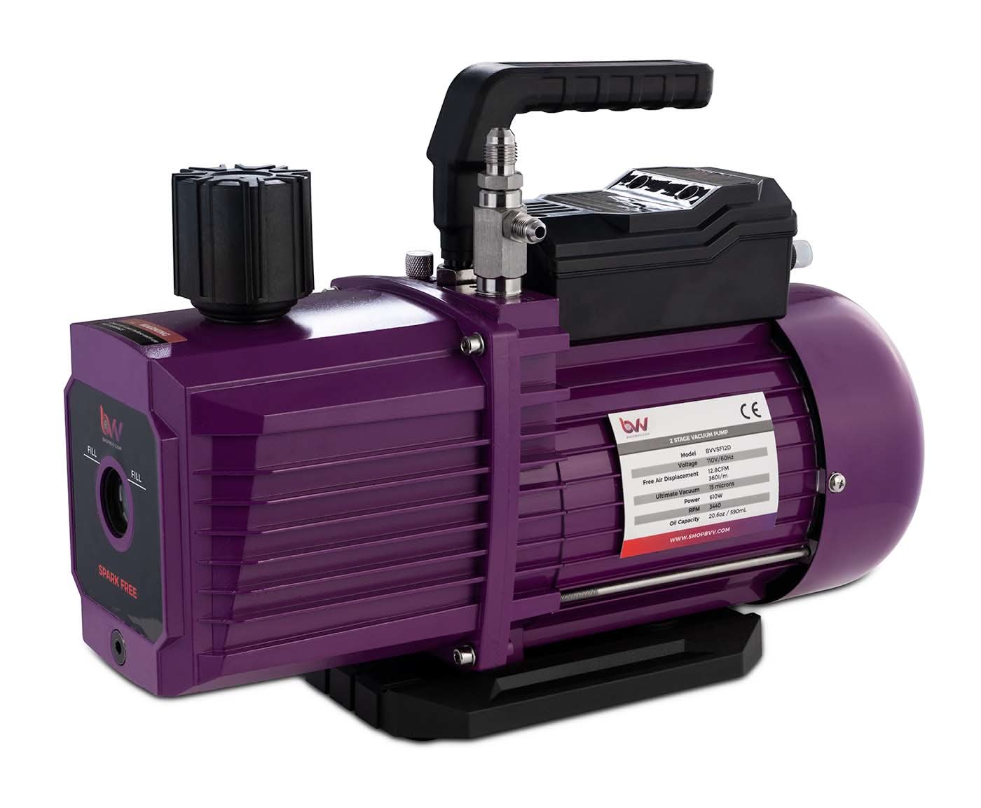 Refurbished  12 CFM Two Stage SPARK FREE Vacuum Pump