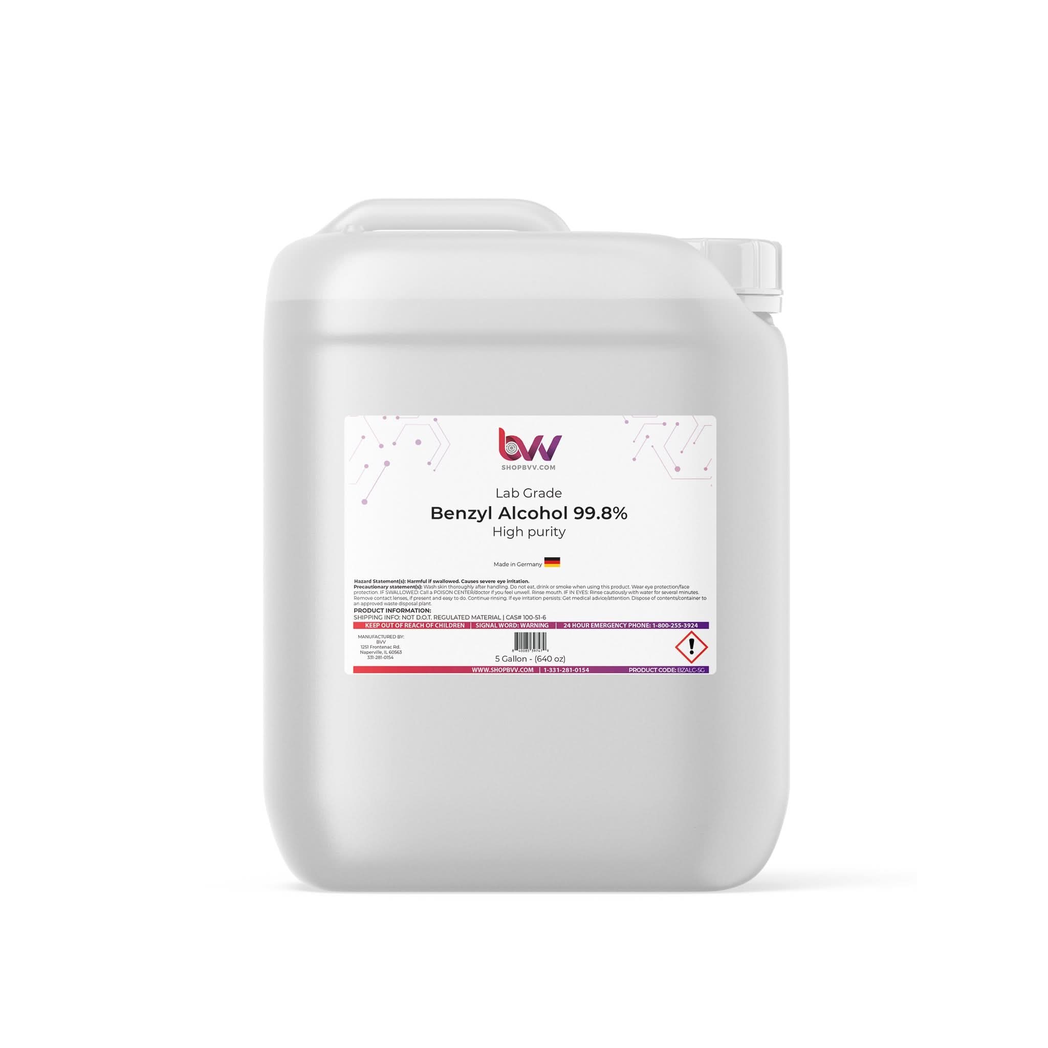 Benzyl Alcohol 99.8% - High Purity Lab Grade