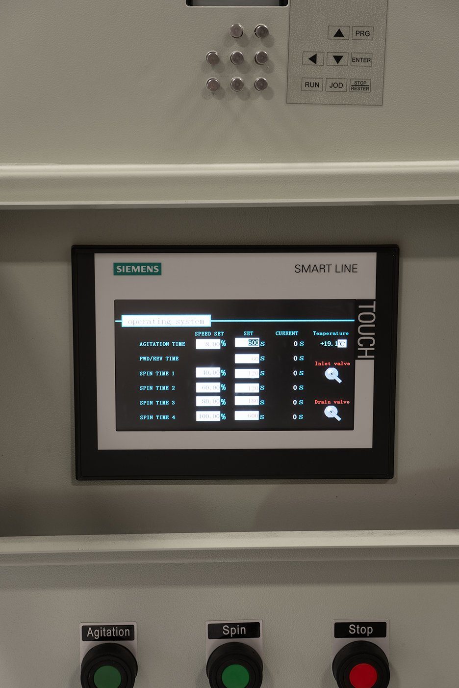 Certified 45L Jacketed Stainless Steel Centrifuge with Explosion Proof Motor and Siemens Controller