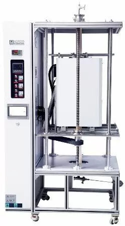 Bridgman Crystal Growth Tube Furnace 1700C 60mm OD 3-Zone With Kanthal Heating Elements & Swing-Open Chamber