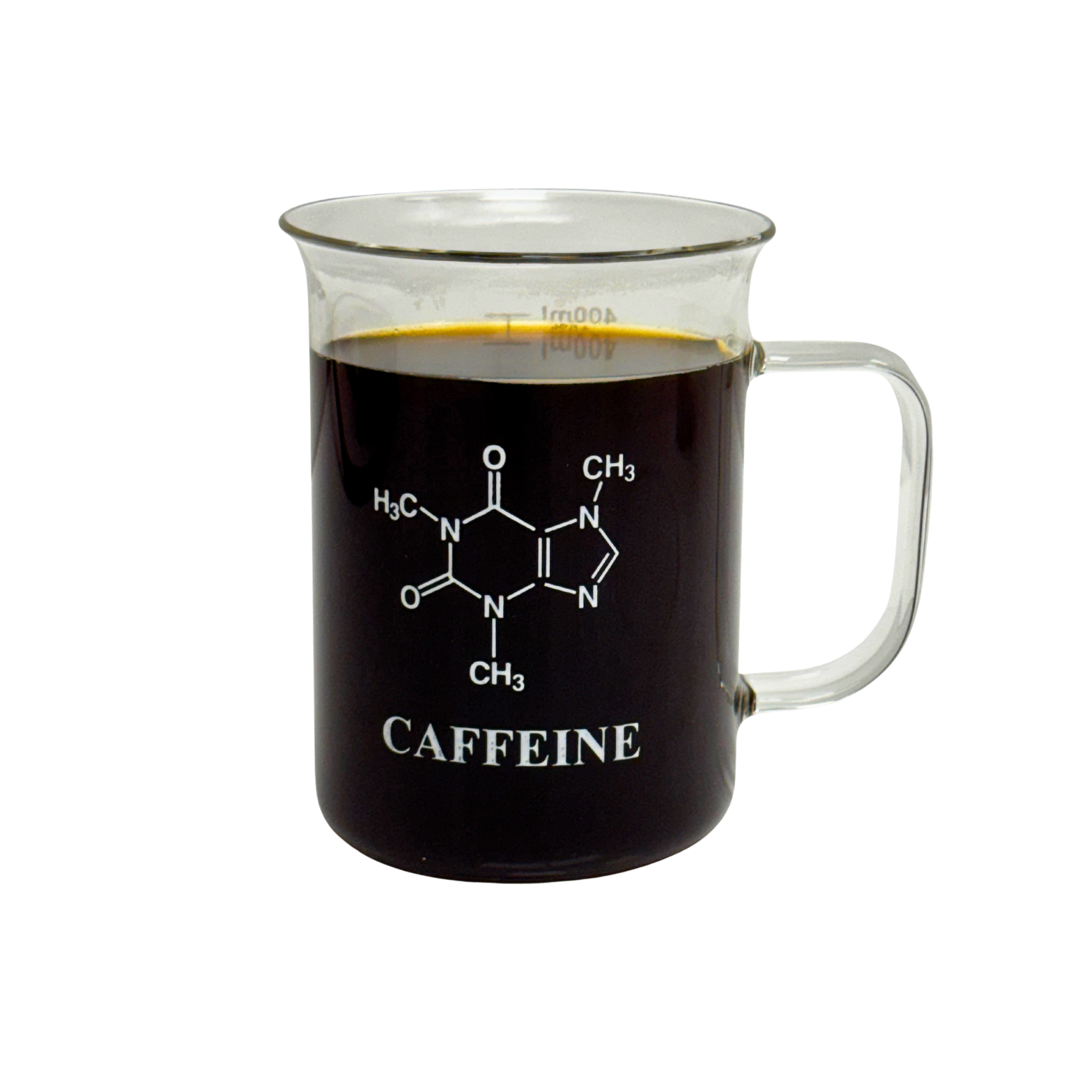 400ML Fun Coffee Mug Beaker Borosilicate 3.3
