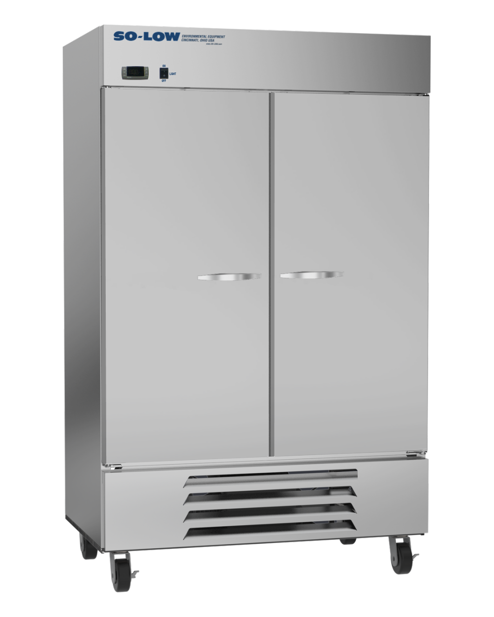 2ºC to 8ºC, 49 cu. ft. two solid doors, Cycle Defrost, 115 v.