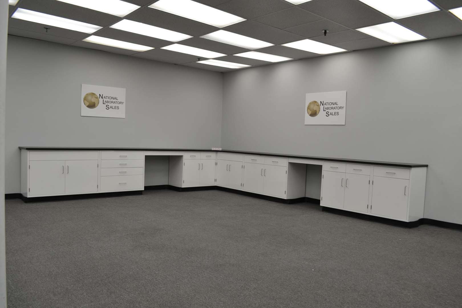 17′ x 15′ Fisher American “L” Cabinets