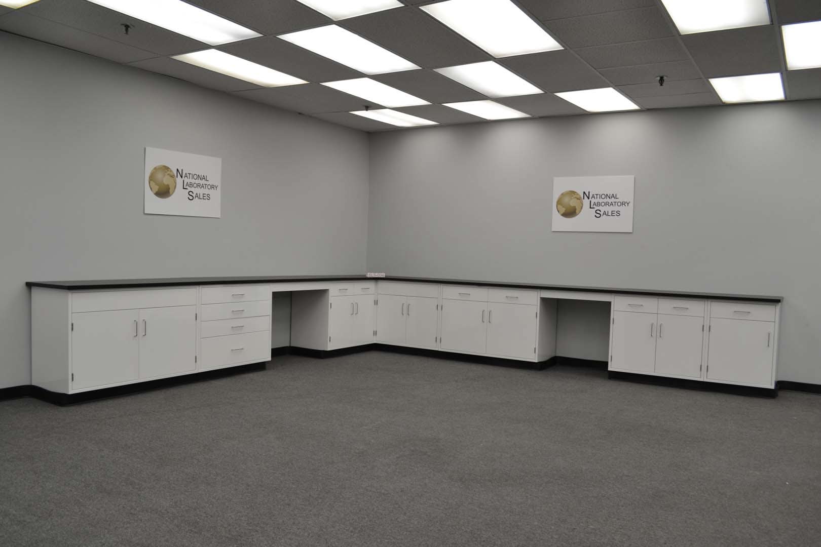 17′ x 15′ Fisher American “L” Cabinets