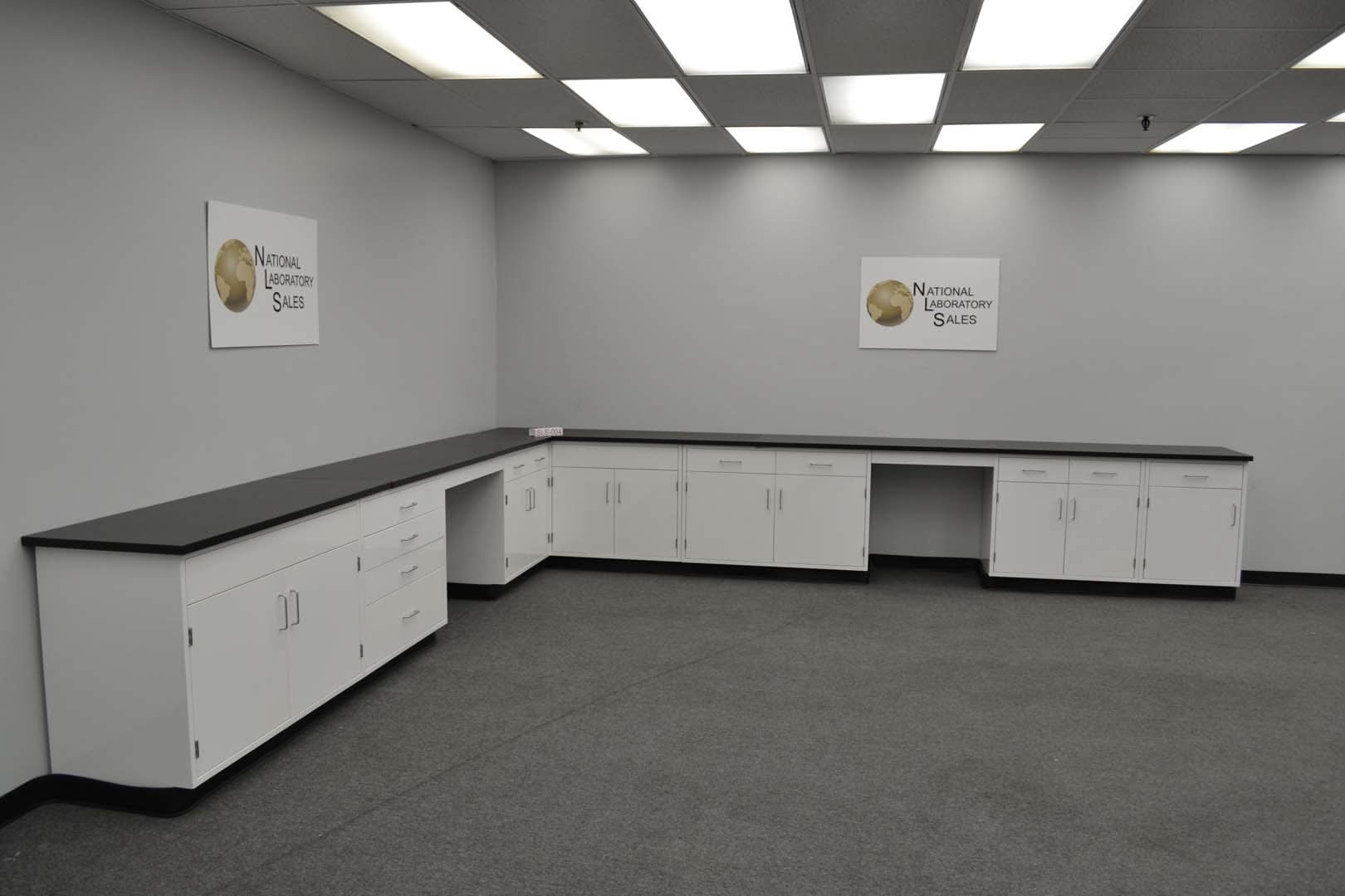 17′ x 15′ Fisher American “L” Cabinets