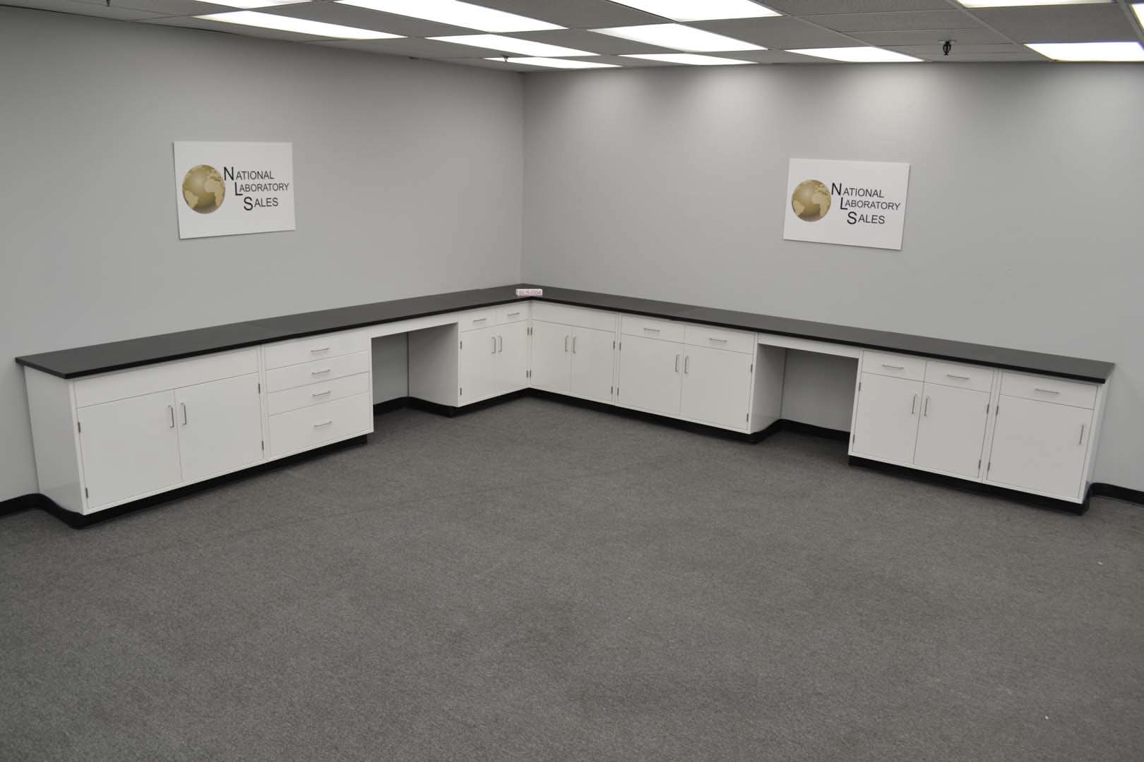 17′ x 15′ Fisher American “L” Cabinets