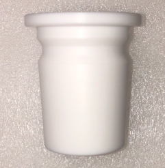 PTFE tapered joint lid adapters for glass reactor sizes 10-200L