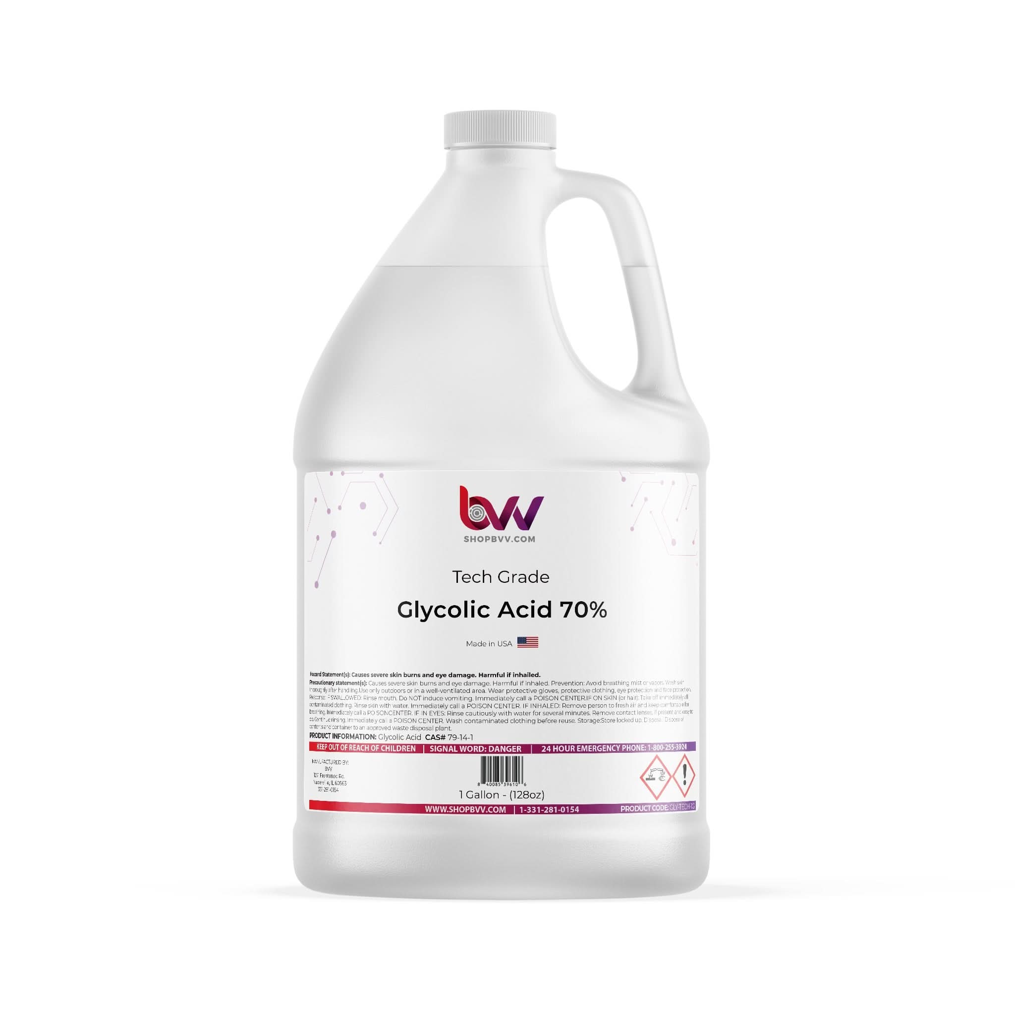 Glycolic Acid 70% Tech NSF Certified