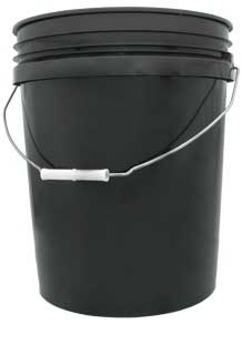 Hydrofarm Black Bucket