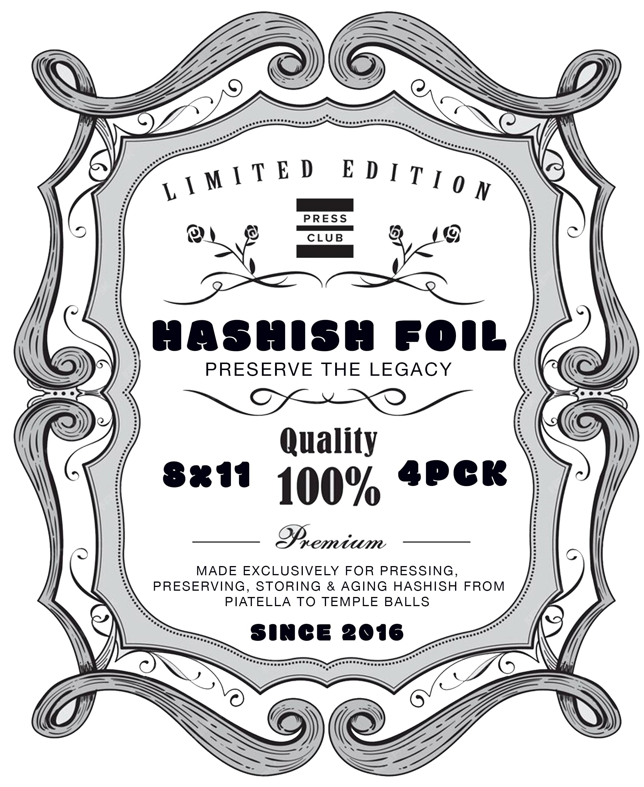 HASHISH FOILS SHEETS