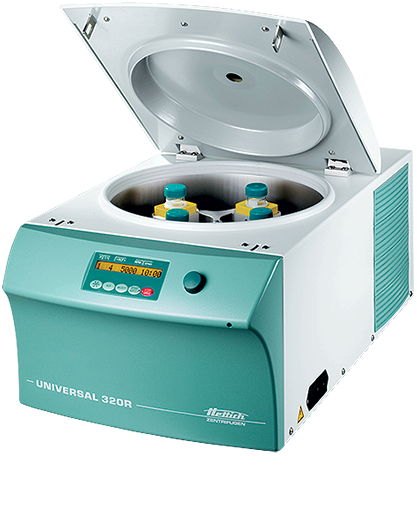 Hettich Universal 320R -20C Benchtop 15,000 RPM  4 x 200 mL / 6 x 94 mL Centrifuge