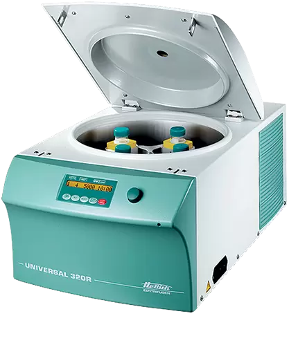 Hettich Universal 320R -20C Benchtop 15,000 RPM  4 x 200 mL / 6 x 94 mL Centrifuge