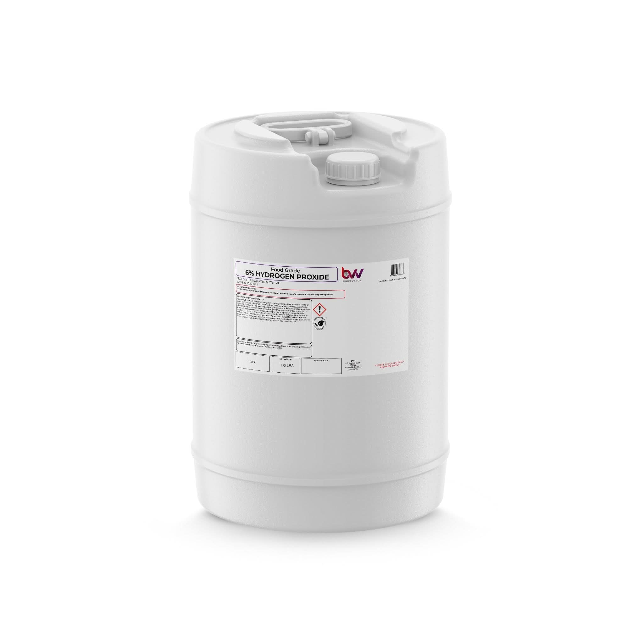 6% Hydrogen Peroxide Food Grade H2O2