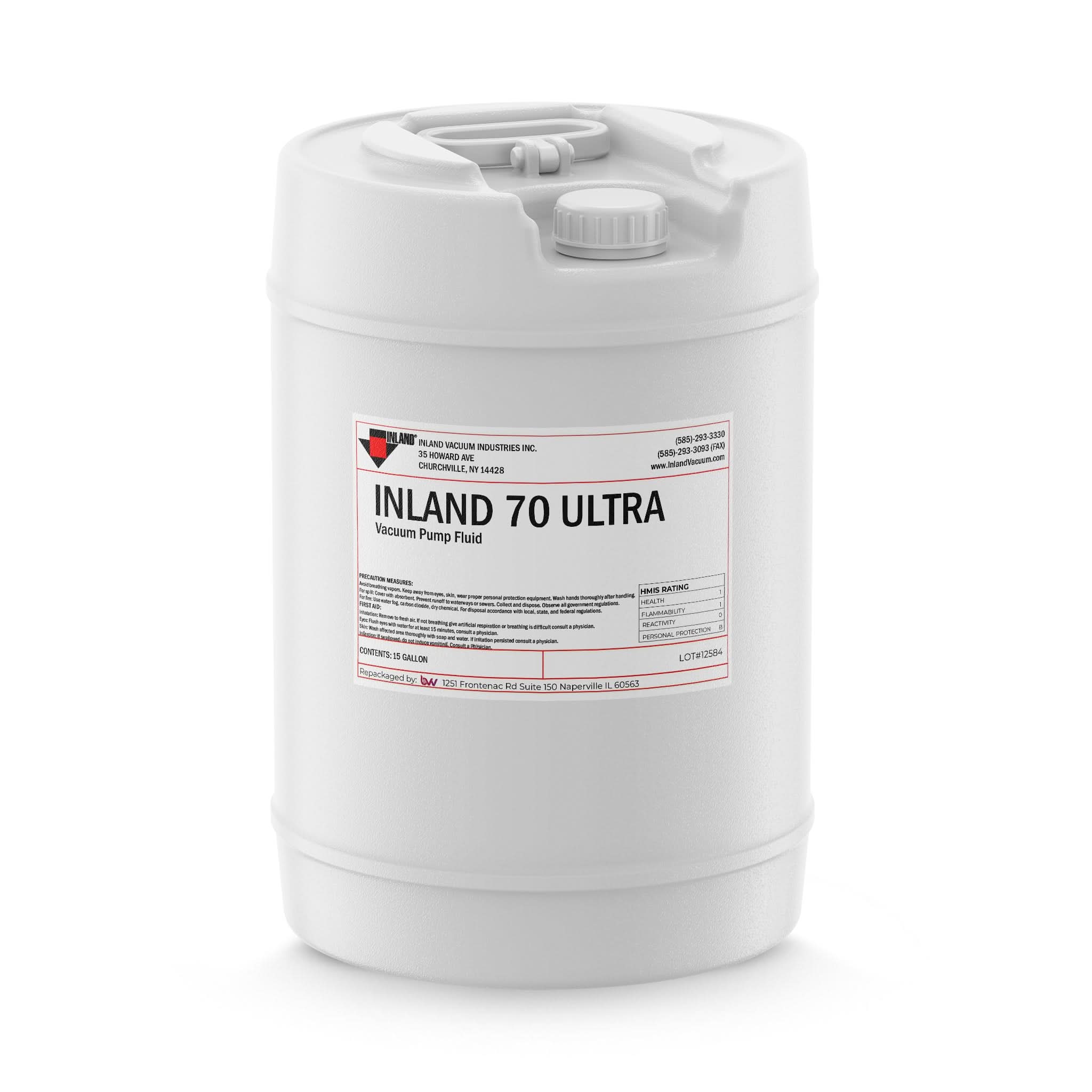 Inland 70 Ultra Vacuum Pump Oil (Edwards Ultragrade 70)