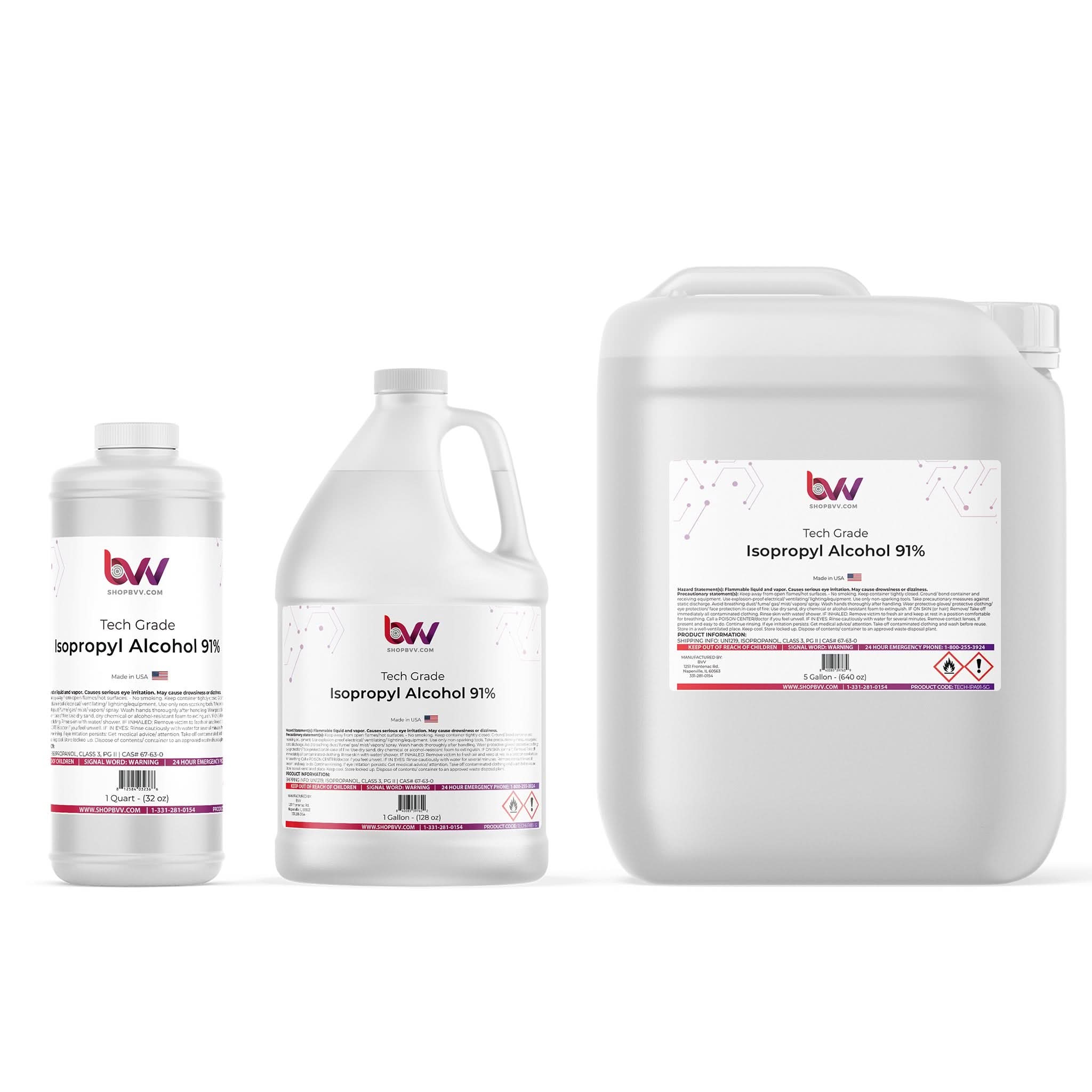 Isopropyl Alcohol 91% Technical Grade