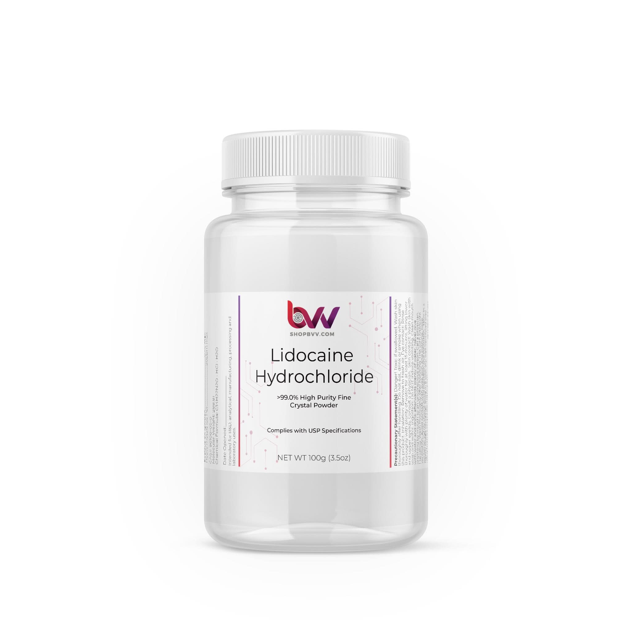 Lidocaine Hydrochloride Powder USP/DMF Grade
