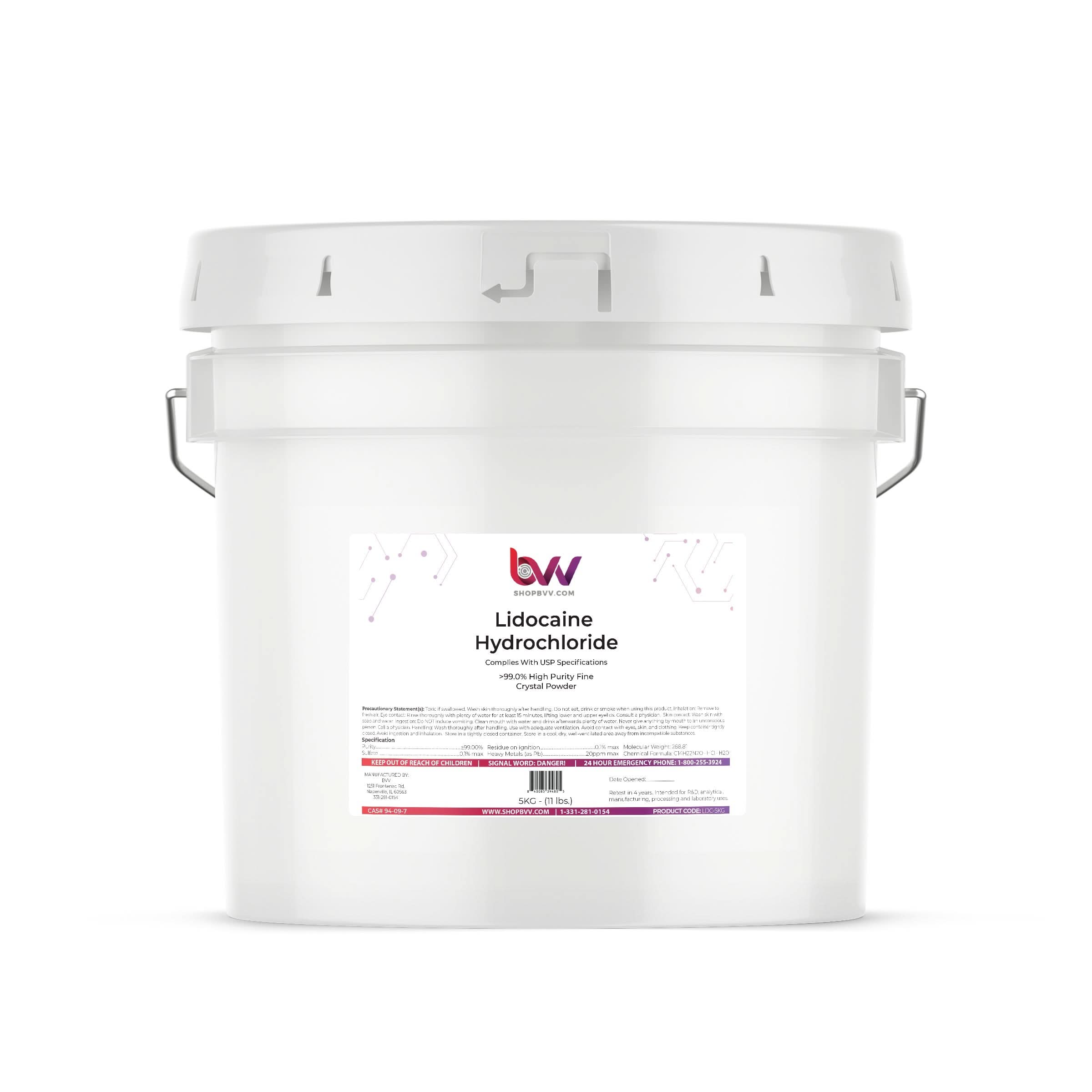 Lidocaine Hydrochloride Powder USP/DMF Grade