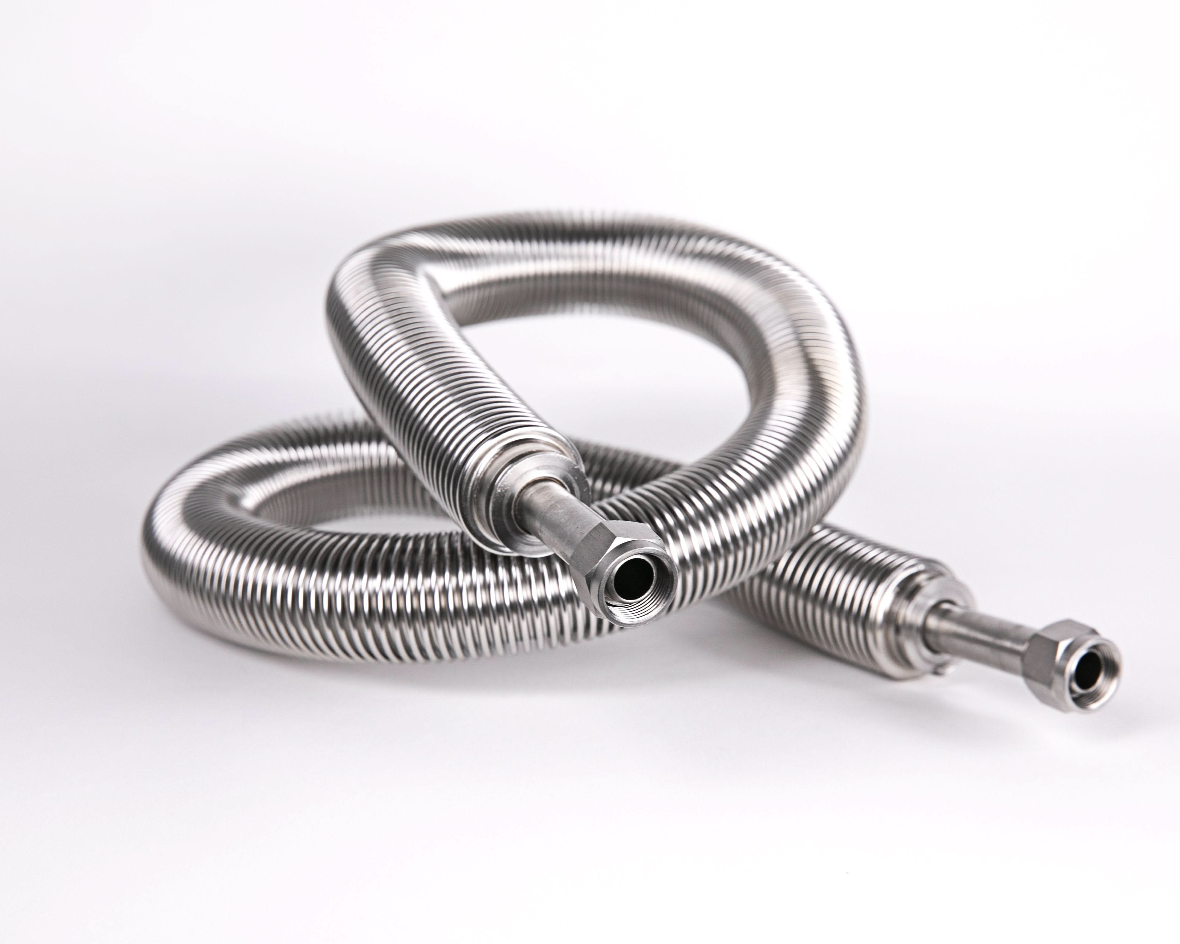 Julabo Vacuum insulated metal tubing, 2m, M16x1f