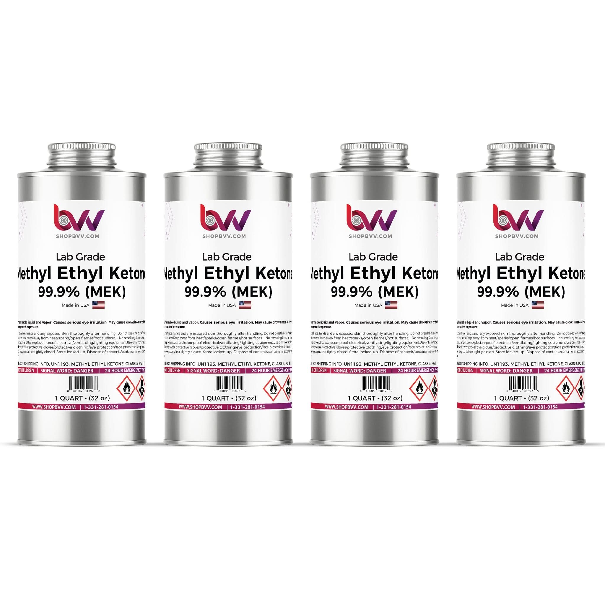 BVV Methyl Ethyl Ketone (MEK) Lab Grade 99.9%