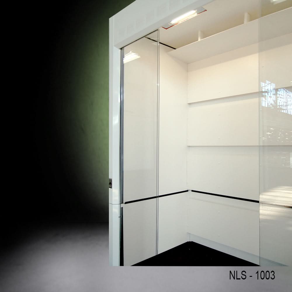 10′ x 4′ x 10′  Fisher American Walk-In Fume Hood Exhaust