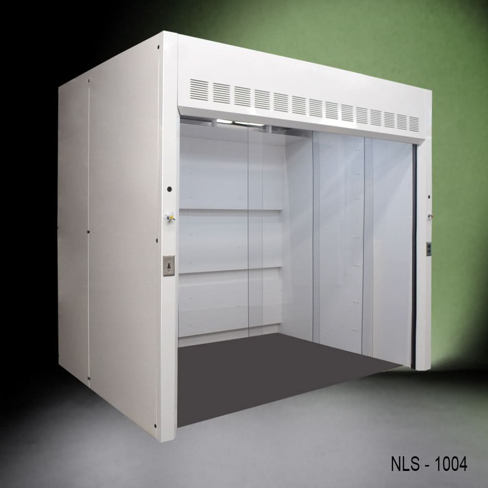 10′ x 6′ Fisher American Walk-In Fume Hood (Deep Work Area)