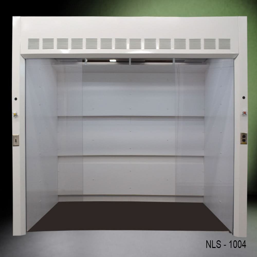 10′ x 6′ Fisher American Walk-In Fume Hood (Deep Work Area)