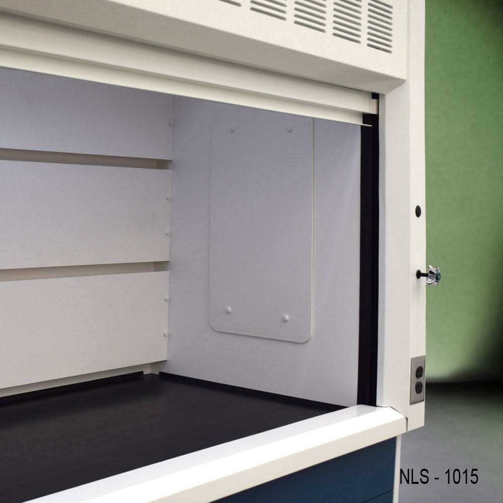 10′ Fisher American Fume Hood w/ ACID & General Storage