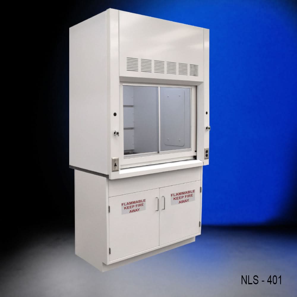 6′ Fisher American Fume Hood w/ Flammable Storage