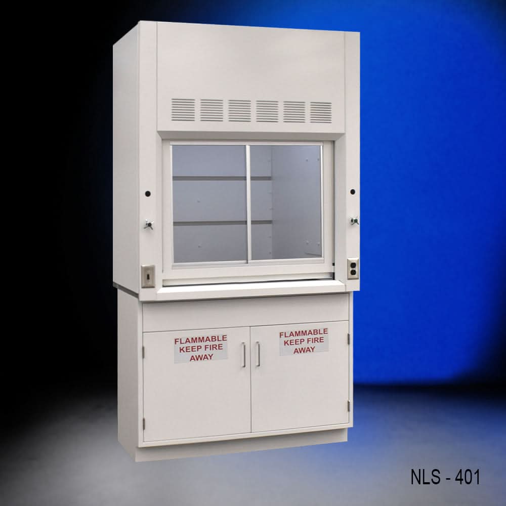 6′ Fisher American Fume Hood w/ Flammable Storage