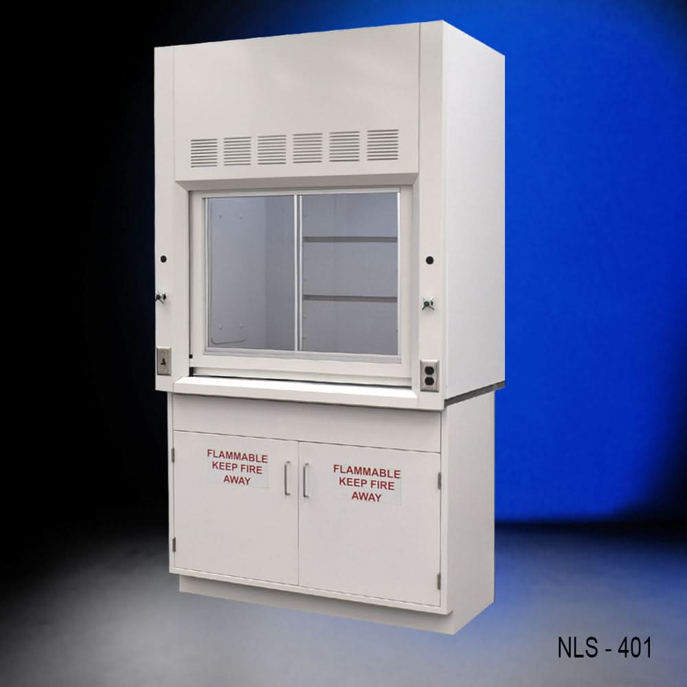 6′ Fisher American Fume Hood w/ Flammable Storage