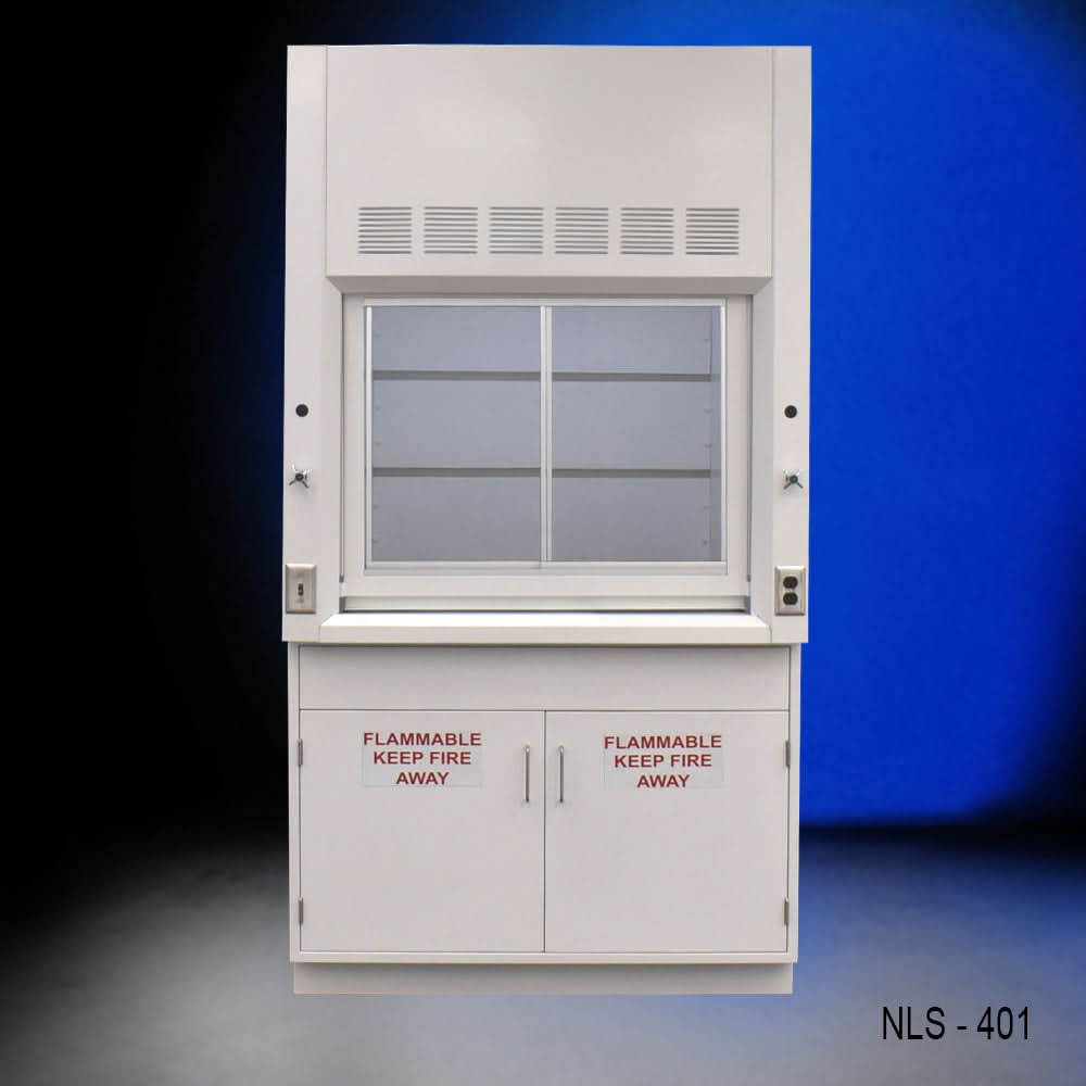 6′ Fisher American Fume Hood w/ Flammable Storage