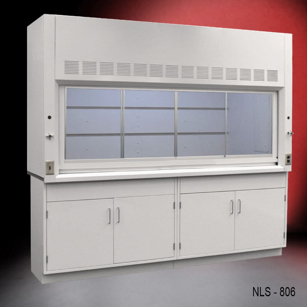 8′ Fisher American Fume Hood