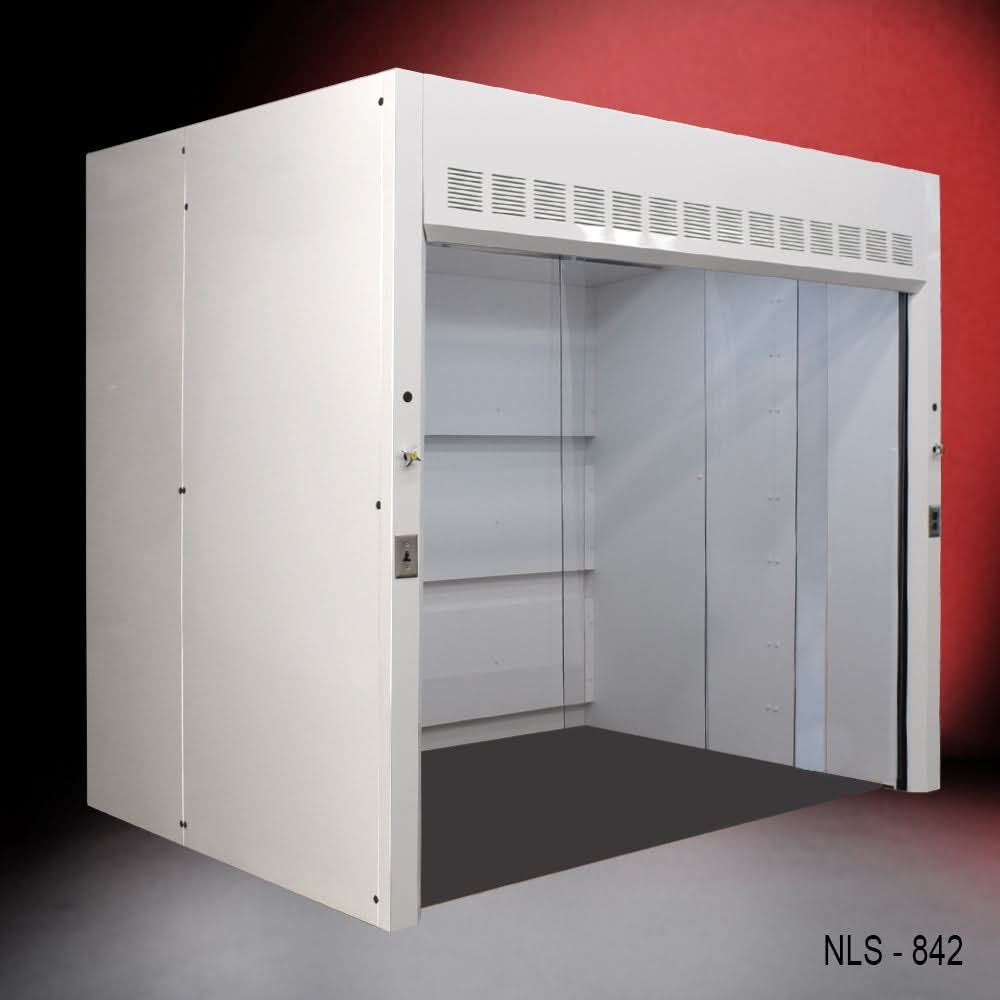 8′ x 6′ Fisher American Walk-In Fume Hood (Deep Work Area)