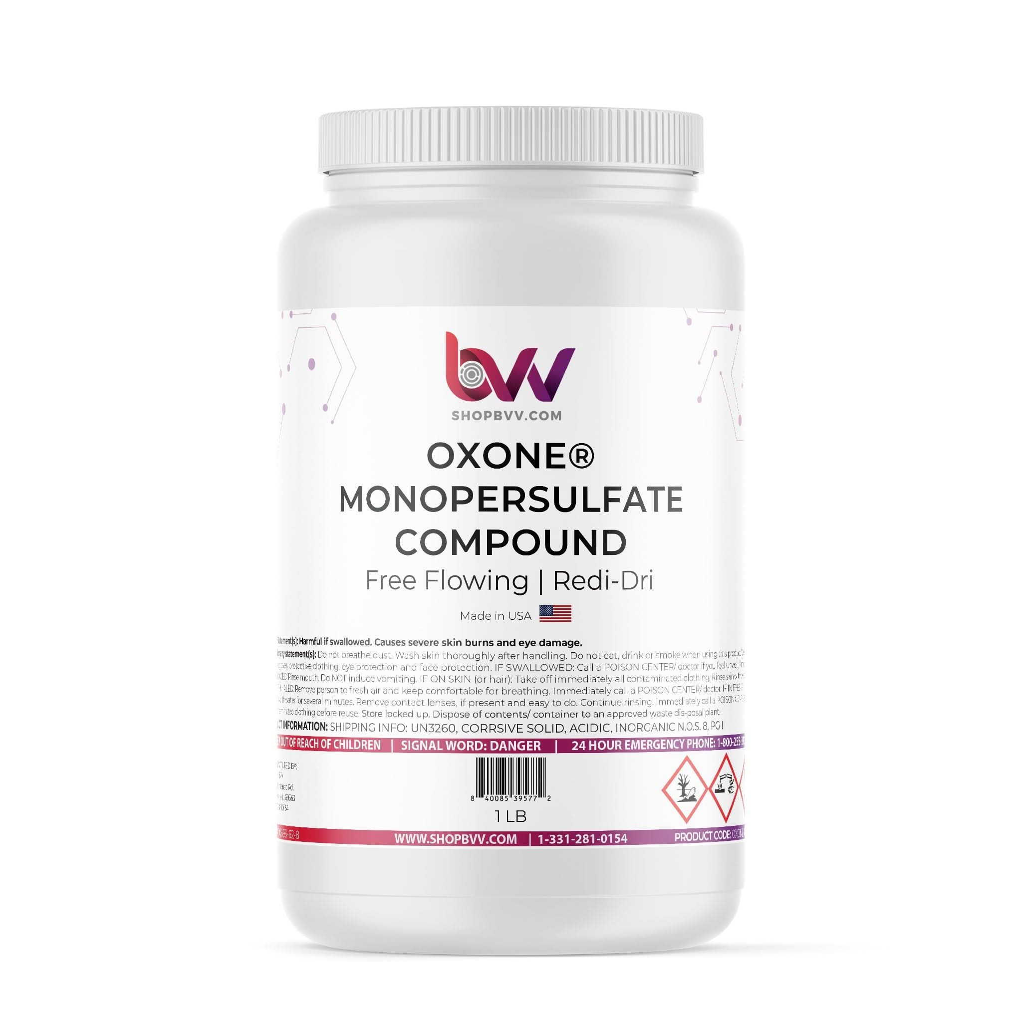 Oxone Monopersulfate Compound REDI-DRI® free flowing