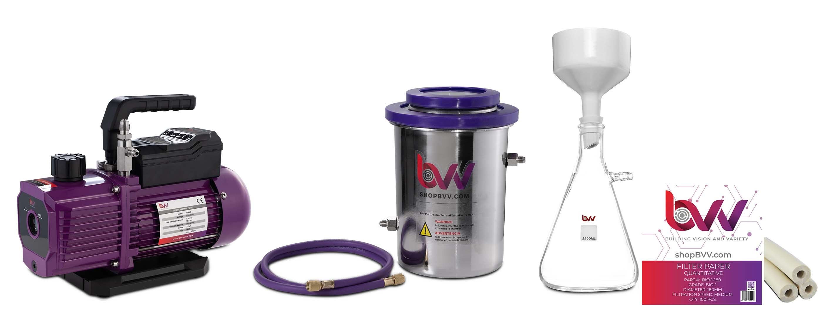 Porcelain Buchner Funnel Filtration Kit