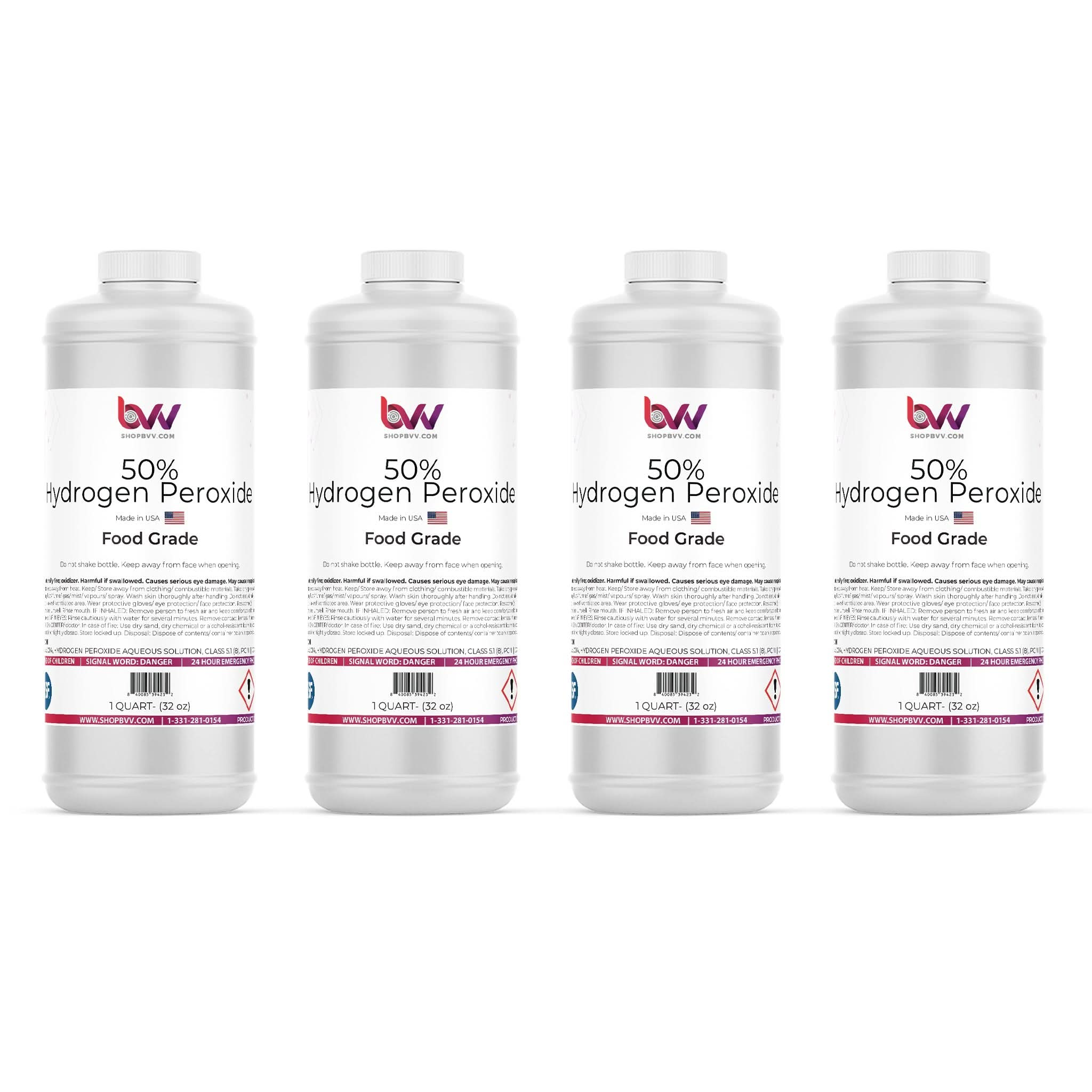 BVV 50% Hydrogen Peroxide Food Grade, H202