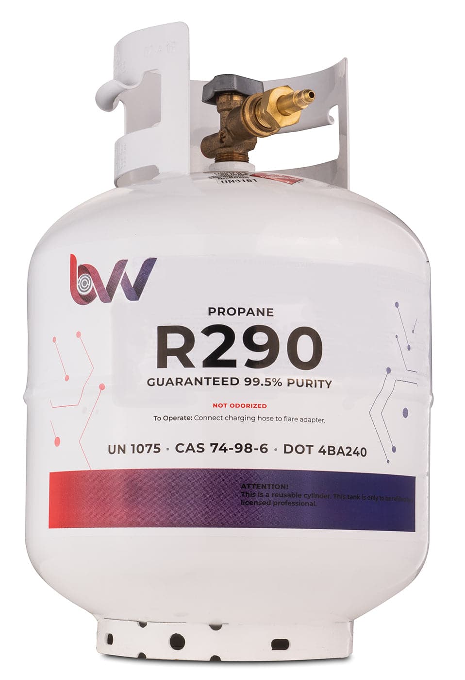 Scratch and Dent 20LB 99.5% High Purity Gas Tanks
