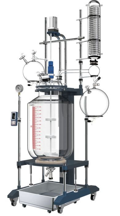 Glass Reactor Ai 150L Single Jacketed ETL