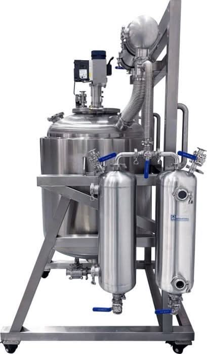 Ai Dual-Jacketed 500L 316L-Grade SST Reactor