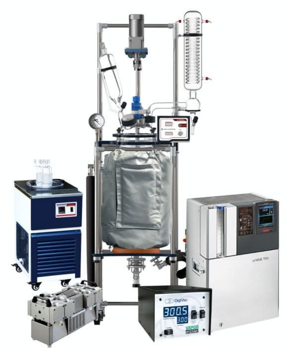 Crystallization and Isolation Package - Ai 50L Glass Reactor With Welch Pump