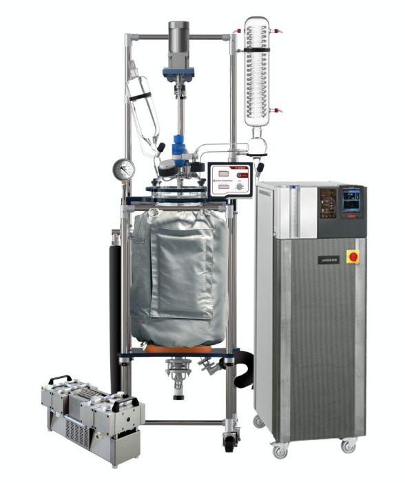 Winterization Package - Ai 50L Single/Dual Glass Reactor with Welch Pump