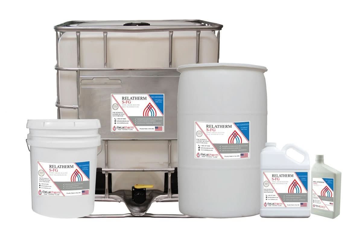 RELATHERM S-FG Food-Grade Silicone Heat Transfer Fluid