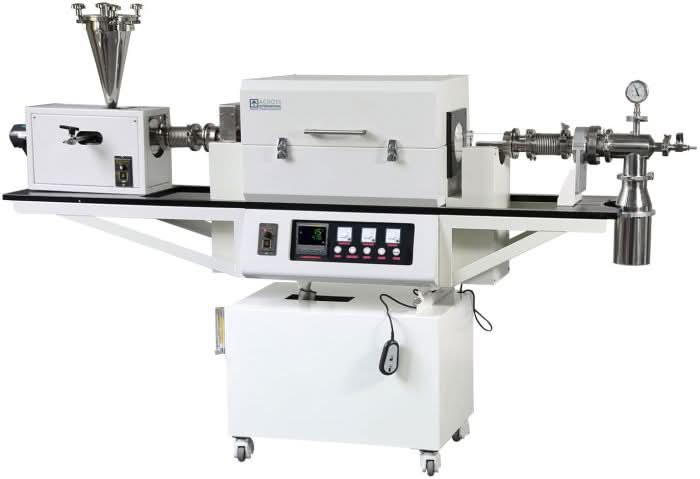 1200C Rotary & Tilting 1-3 Zone Tube Furnace with Custom Feeding System (Call for Quote)
