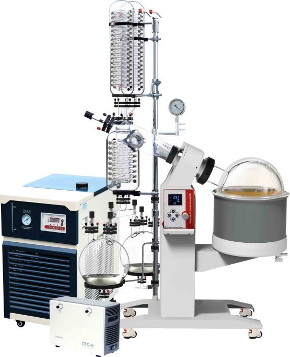 Ai SolventVap 2.6G/10L w/ -30°C Chiller & ULVAC PTFE Pump 220V